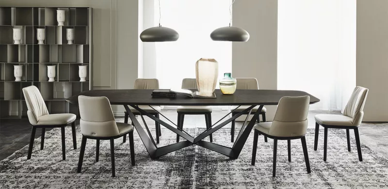 Обеденный стол - Обеденный Стол Skorpio Wood - Cattelan Italia