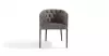 Стул - Стул Poggi small armchair capitonnè - Vittoria Frigerio