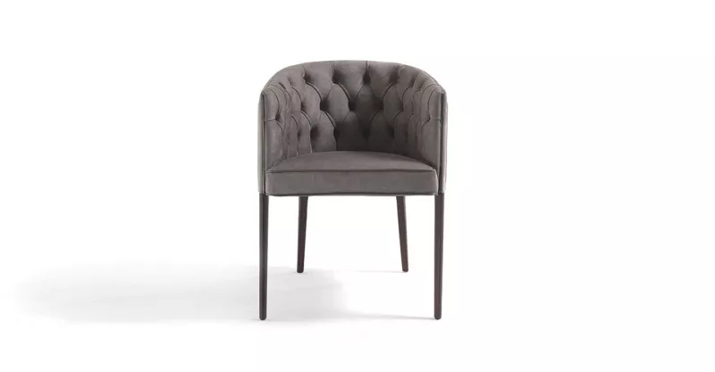 Стул - Стул Poggi small armchair capitonnè - Vittoria Frigerio