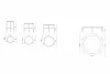 Журнальный столик - Журнальный Cтолик Breeze - Visionnaire