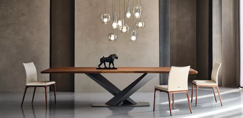 Обеденный стол - Обеденный Стол Stratos Wood - Cattelan Italia