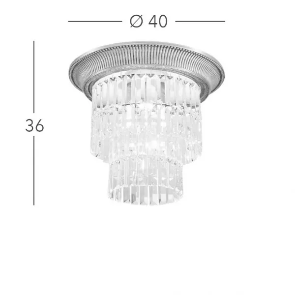 Потолочный Светильник Milord Crystal 0346.14S.3