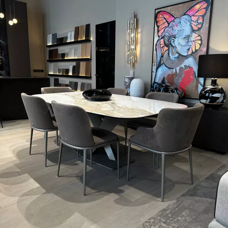 Обеденный стол - Обеденный Стол Stratos Keramik - Cattelan Italia