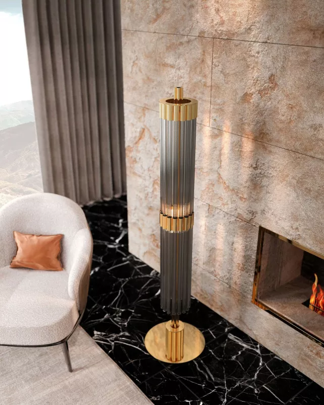 Торшер - Торшер Arcade Floor Lamp 9882 - Castro Lighting