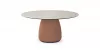 Обеденный стол - Стол Botero Keramik Round - Cattelan Italia