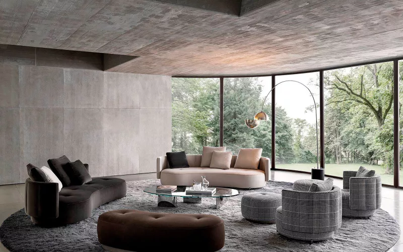 Диван - Диван Torii Bold - Minotti