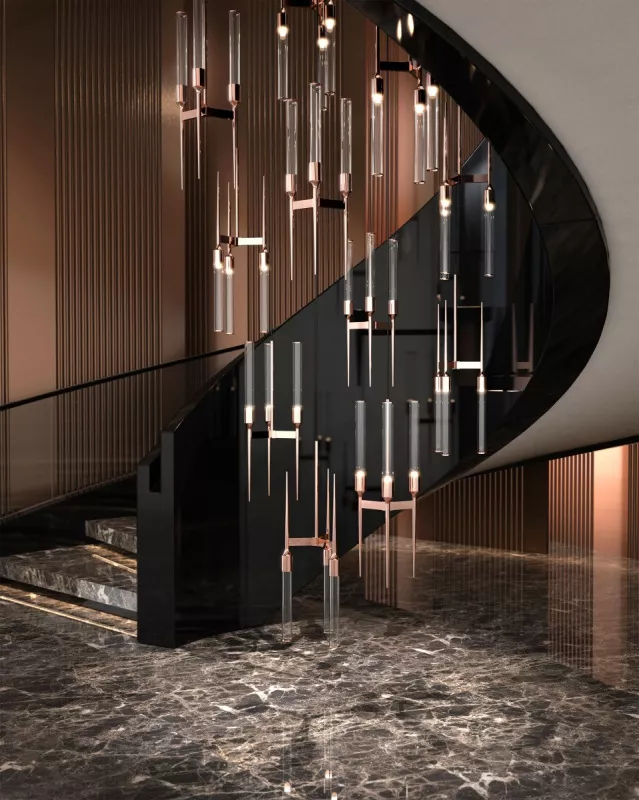 Подвесной светильник - Подвесной Светильник Cielo Suspension 9741 - Castro Lighting