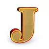 Торшер Letter J Graphic
