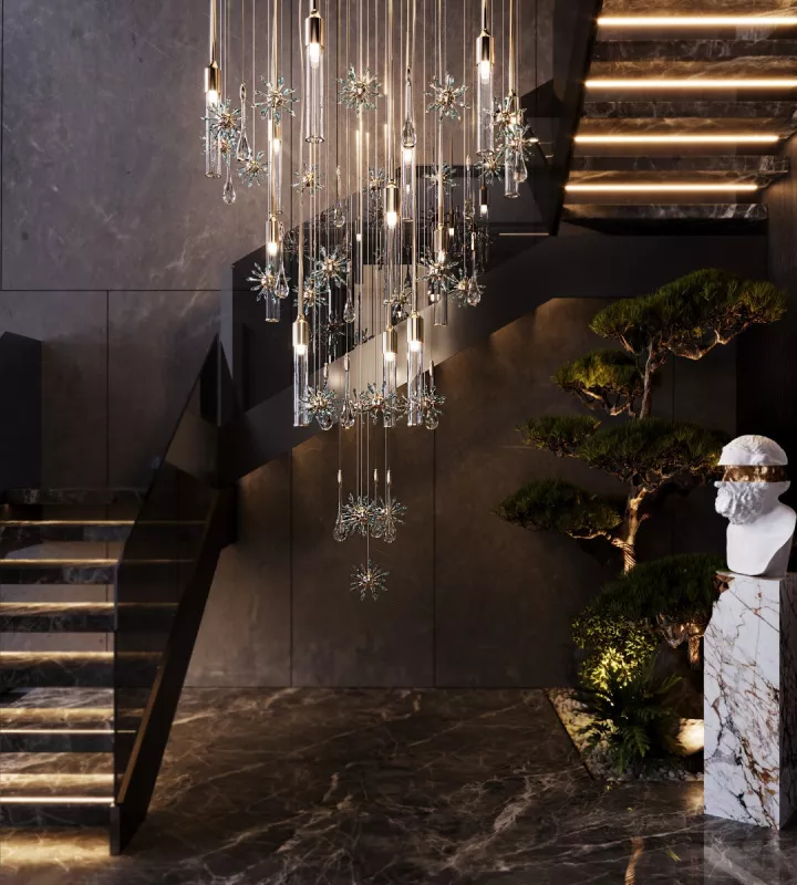Подвесной светильник - Подвесной Светильник Rainforest Log Suspension - Castro Lighting