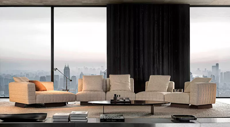 Диван - Диван Twiggy - Minotti