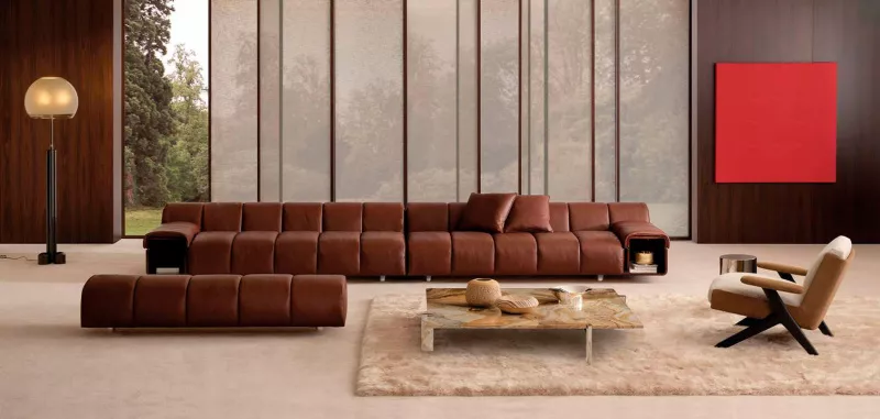 Диван - Диван Ruffle - Minotti