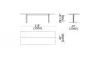 Обеденный стол - Обеденный стол MEMO AC820 - Lema