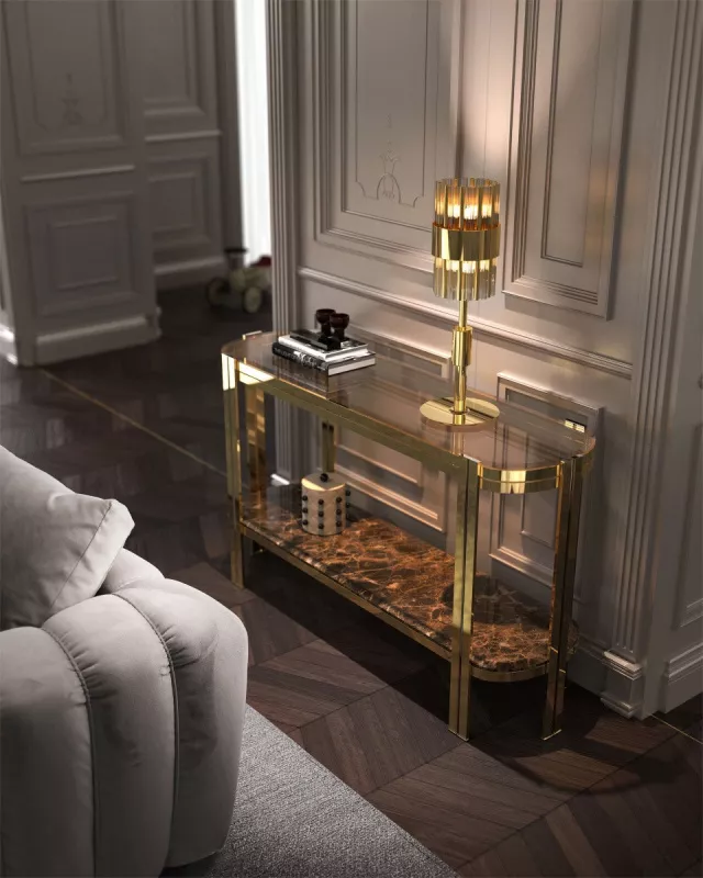 Настольная лампа - Настольная Лампа Halma Table Lamp 9622 - Castro Lighting