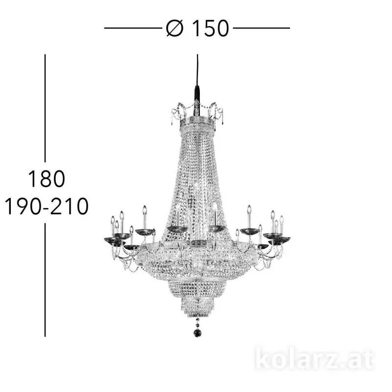 Подвесной светильник - Подвесной Светильник Empire 0418.816+32.3.spt - Kolarz