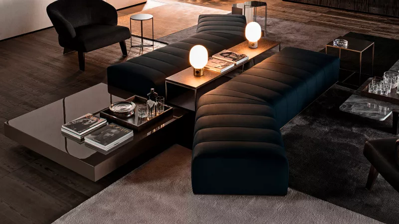 Диван - Диван Freeman Lounge - Minotti