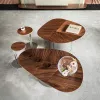 Журнальный столик - Столик журнальный ADRIAN Wood - Cattelan Italia