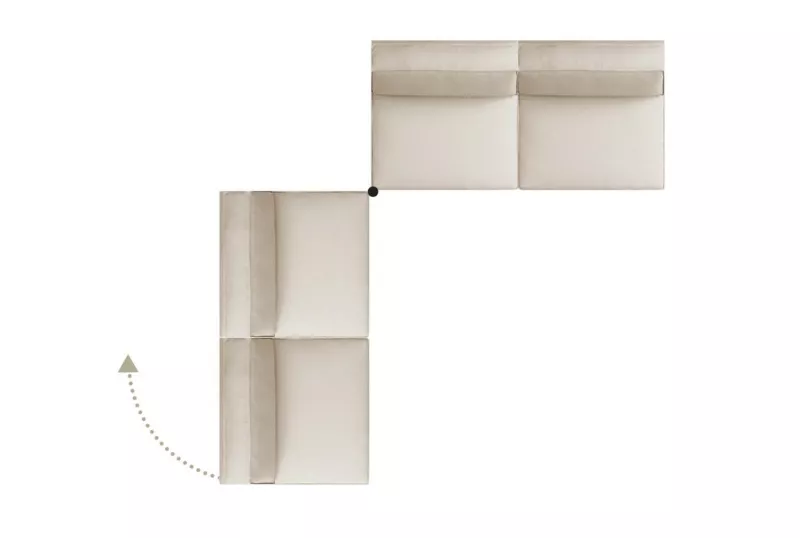 Диван-кровать - Диван-Кровать С Поворотным Блоком Dennis - Milano Bedding