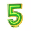 Торшер Number 5 Graphic