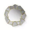 Зеркало Crackle Round