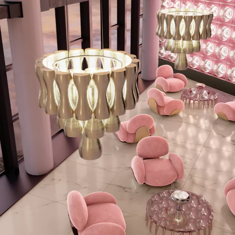 Подвесной светильник - Подвесной Светильник Krown Chandelier - Delightfull