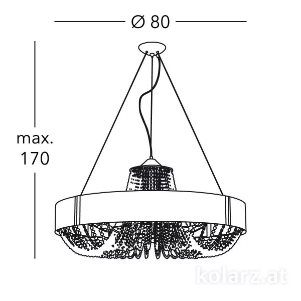 Подвесной Светильник Gioiosa Flo.1097/ s80.04.t-Wh