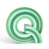 Торшер Letter Q Graphic