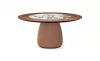 Обеденный стол - Стол Botero Ker-Wood Round - Cattelan Italia