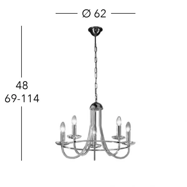 Подвесной Светильник Imperial 330.85.8C