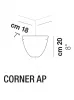 Бра - Бра Corner - Vistosi