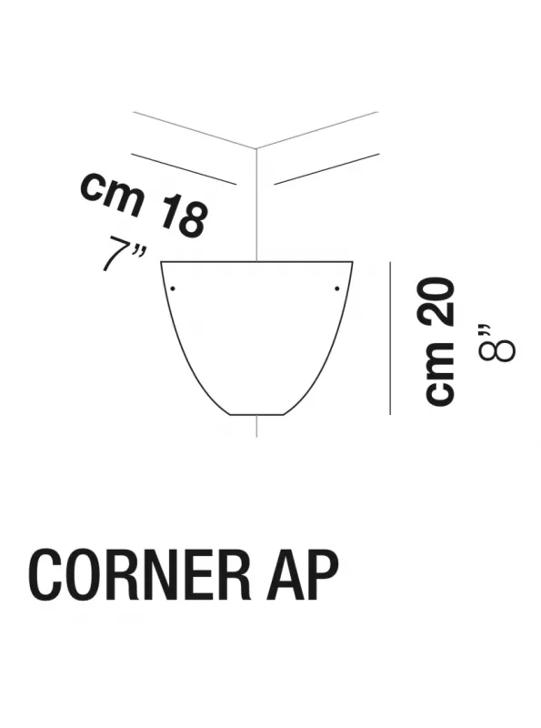 Бра - Бра Corner - Vistosi