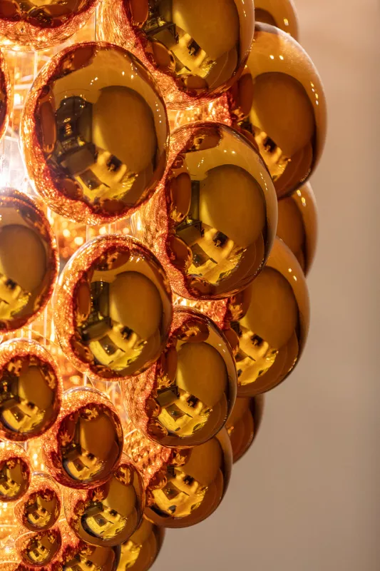 Подвесной светильник - Подвесной светильник Uovo Small Sculpture Gold - Lasvit