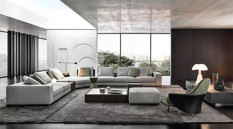 Диван - Диван West - Minotti