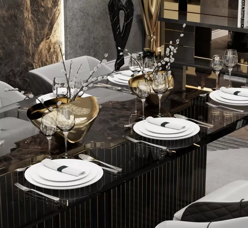 Обеденный стол - Обеденный Стол Bellagio Dining Table - Luxxu