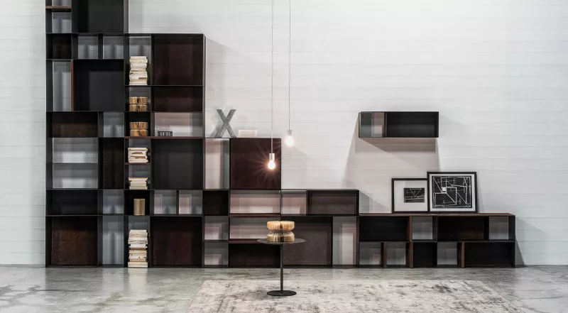 Стеллаж - Стеллаж Key Bookcase K_7 - Cierre