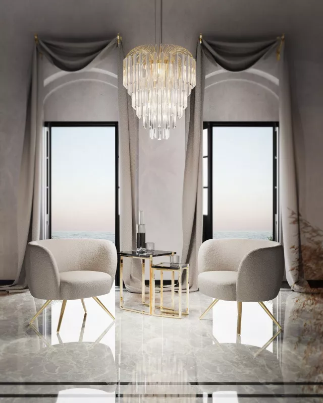 Подвесной светильник - Подвесной Светильник Lotus Suspension 5917 - Castro Lighting