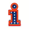 Торшер Letter I Graphic