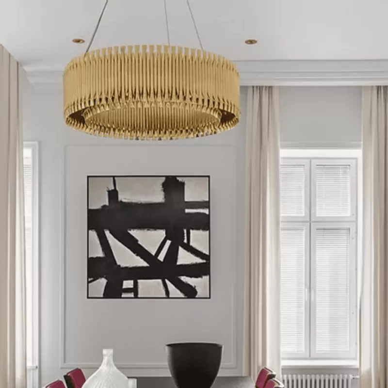 Подвесной светильник - Подвесной Светильник Matheny Chandelier - Delightfull