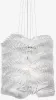Подвесной светильник Plisse Small Sculpture Clear