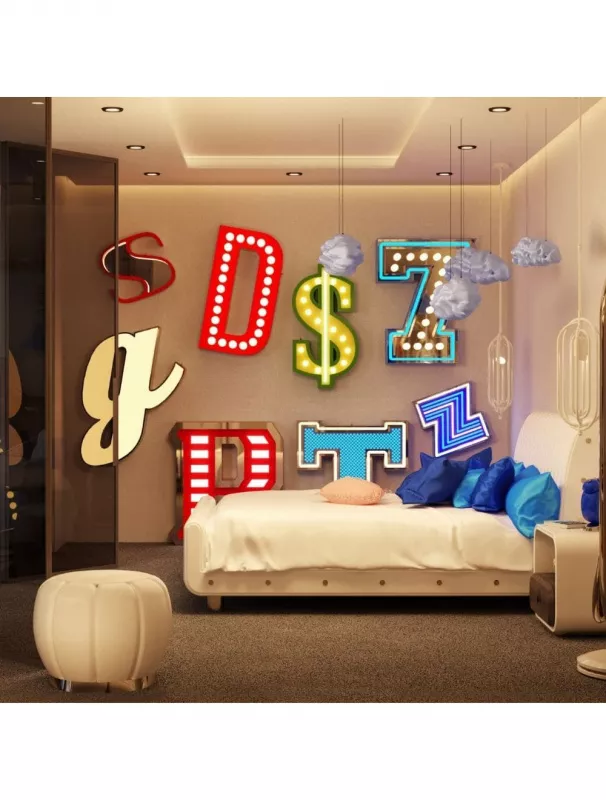 Торшер - Торшер Letter D Graphic - Delightfull