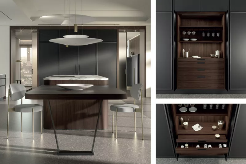 Кухня - Кухня Deco Legno - Castagna Cucine