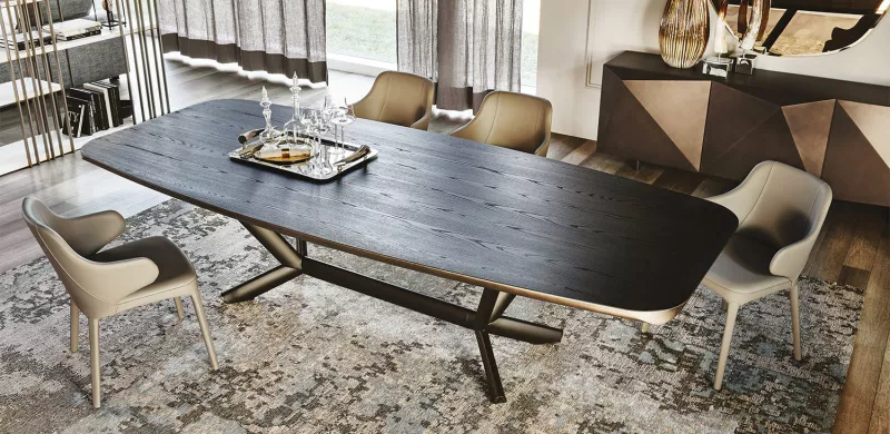 Обеденный стол - Обеденный Стол Planer Wood - Cattelan Italia