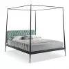 Кровать Urbino Upholstered Headboard Canopy Bed