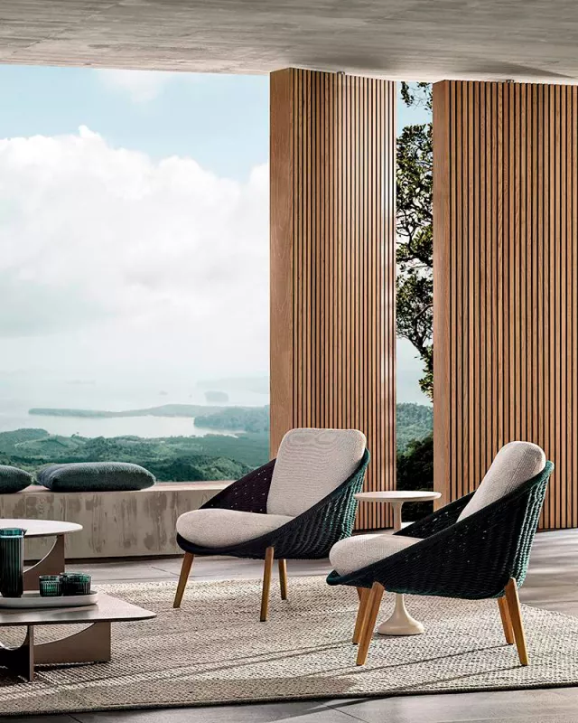 Диван - Уличный диван Lido "Cord" Outdoor - Minotti