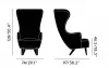 Кресло - Кресло Wingback Quickship - Tom Dixon
