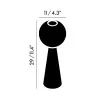 Ваза - Ваза Tank Vase Stem - Tom Dixon