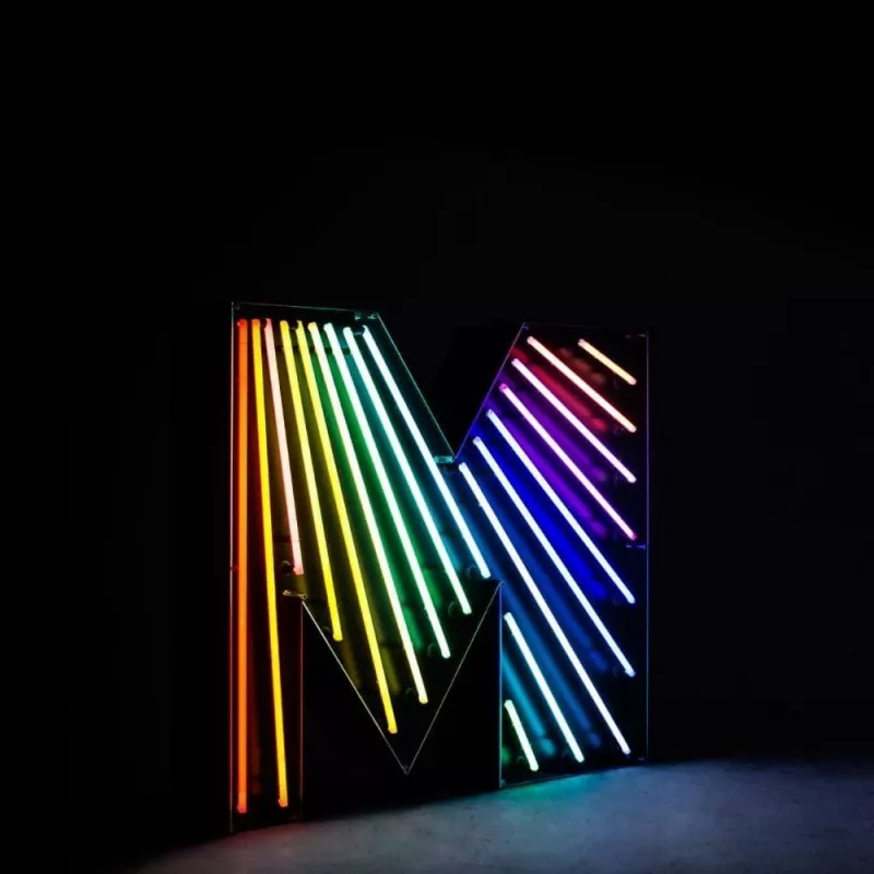 Торшер - Торшер Letter M Graphic - Delightfull