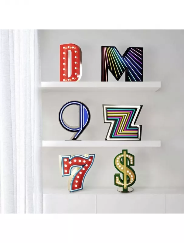 Торшер - Торшер Number 7 Graphic - Delightfull