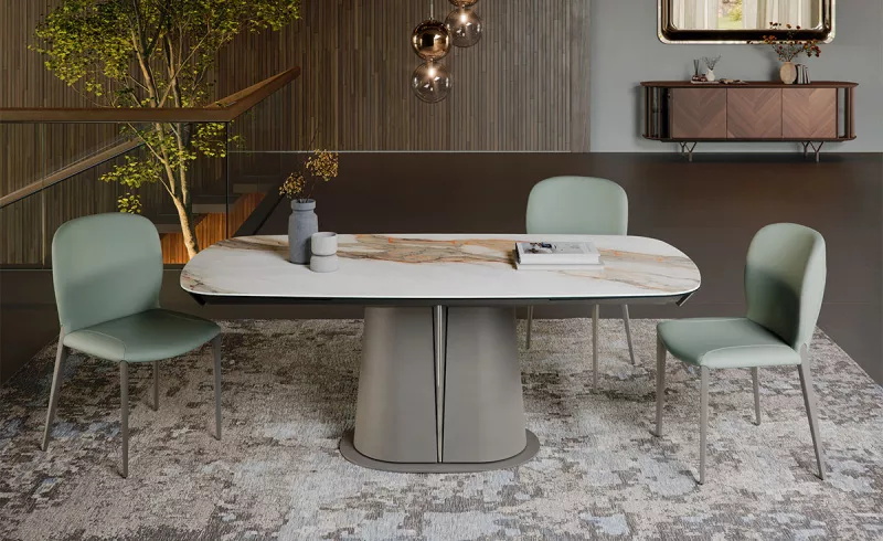 Обеденный стол - Стол GOTHAM Keramik Drive - Cattelan Italia