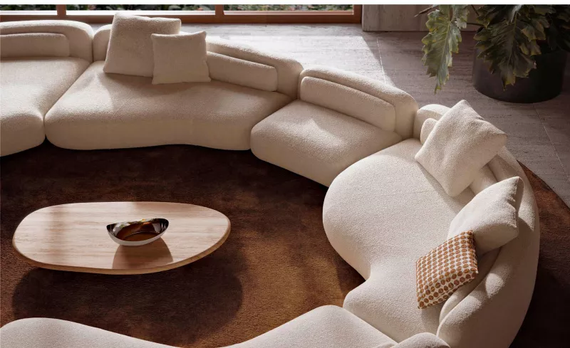 Диван - Диван Bézier - Minotti