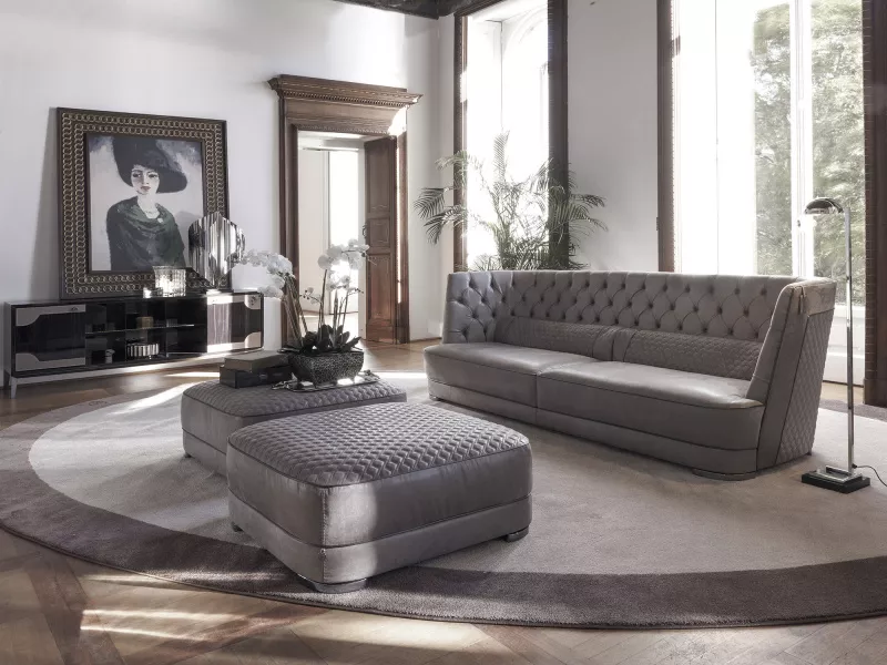 Диван - Диван Greppi High Capitonné - Vittoria Frigerio